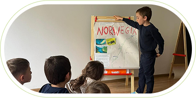 Dzieci podczas zajęć w Place I Need Academy